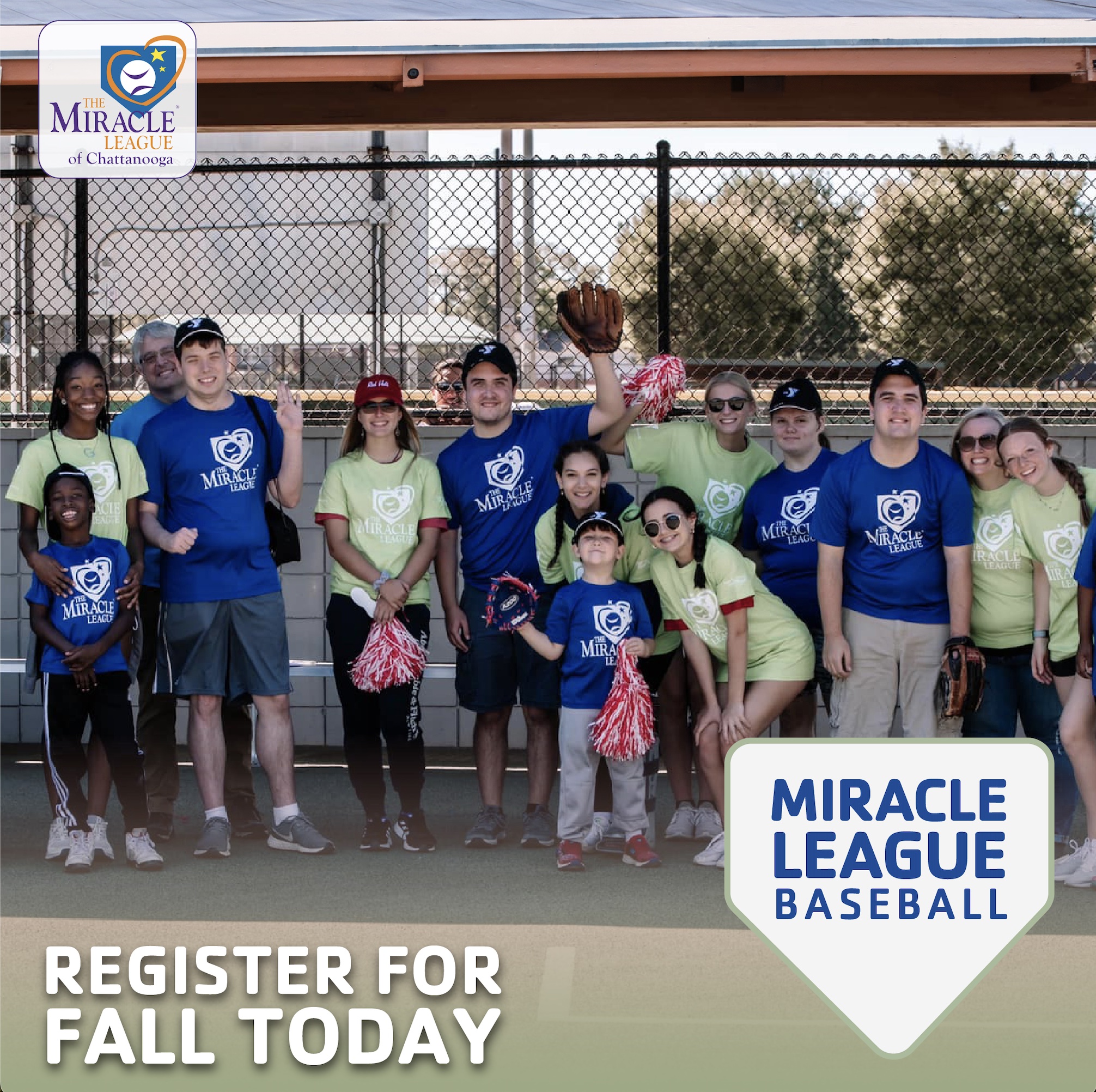 Miracle League Baseball for those with physical and cognitive disabilities