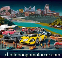 Motorcar Festival illustration