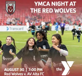 YMCA Night at the Red Wolves Den 2025