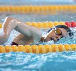 Young swimmer