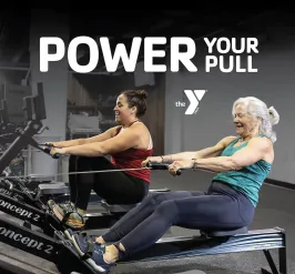Two Women Rowing